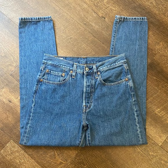 Levi's Premium 501 Skinny Jeans - 27W x 28L - Picture 3 of 11